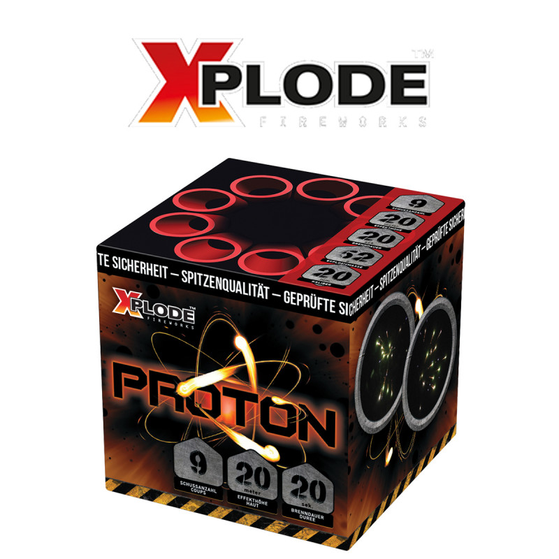 xplode Batterie Proton 9 Schuss