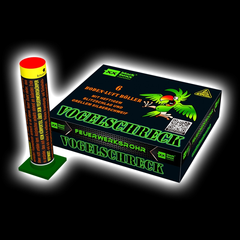 Feuerwerk Doppelschlag Vogelschreck von Blackboxx  Bombenrohr Mörserschuss mörser granate