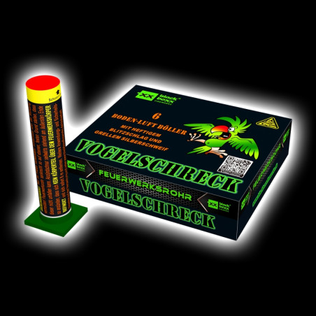 Feuerwerk Doppelschlag Vogelschreck von Blackboxx  Bombenrohr Mörserschuss mörser granate