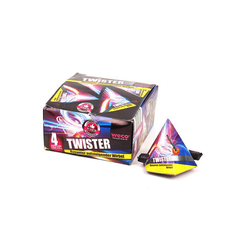 Silvester Leucht Feuerwerk Twister