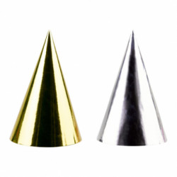 4 Party oder Silvester Hüte partyhüte silvesterhüte partyhütchen hütchen happy new year Neujahr sylvester
