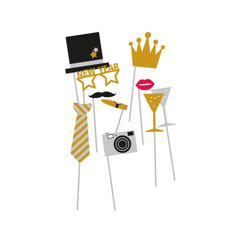 10 Teiliges Fotobox Set  zur Hochzeit party hochzeit foto box fotorequisiten berlin kaufen