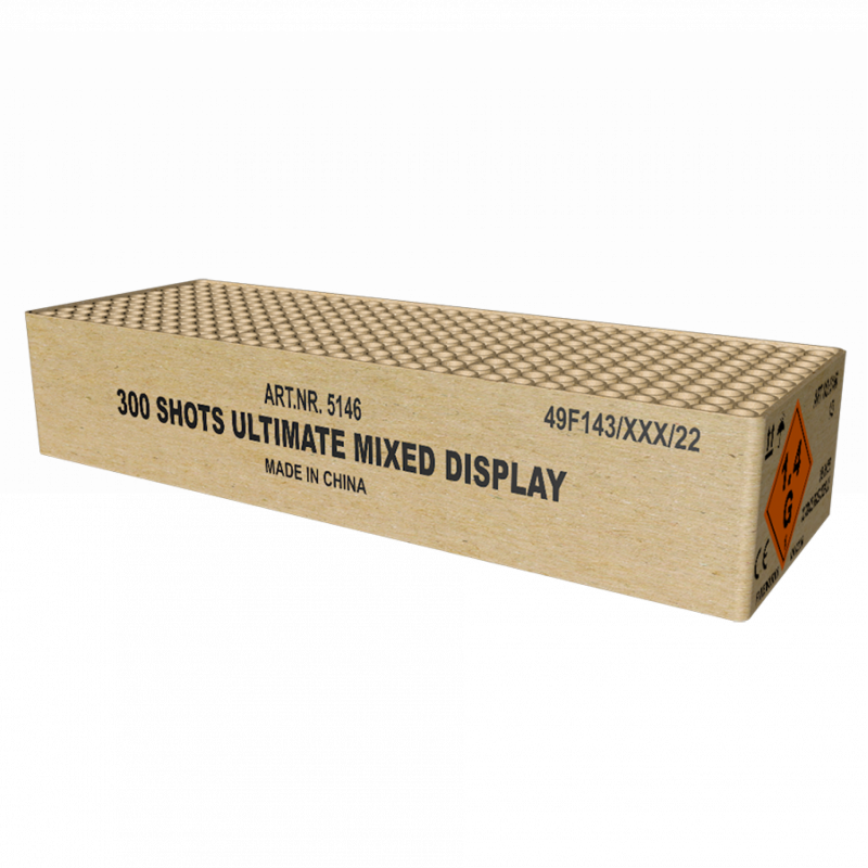 Broekhoff Magnum Feuerwerk Verbund 300 Shots Ultimate Mixed Display feuerwerksbatterie berlin kaufen werksverkauf silvester steg