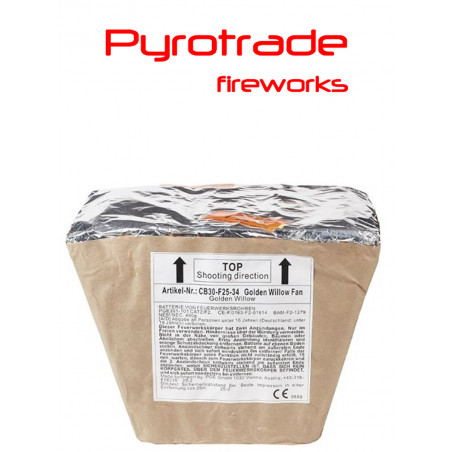 Pyrotrade Feuerwerk Batterie Golden Willow Fan Feuerwerksbatterie berlin kaufen werksverkauf