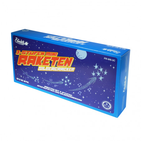 Funke 3 Stufen Mini Raketen Silbercracker Feuerwerk berlin kaufen werksverkauf silvester schöneberg kreuzberg zehlendorf steglit