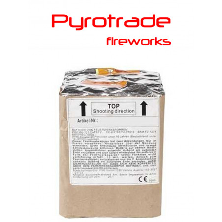Pyrotrade Feuerwerk Batterie Crackling tail Feuerwerksbatterie berlin kaufen werksverkauf
