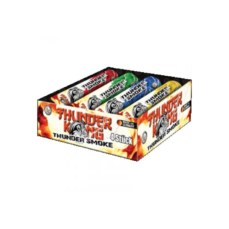 4 Bombenrohre Thunder Smoke von Lesli