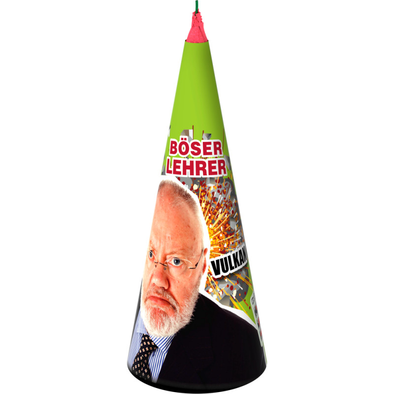 Silvester Feuerwerk Vulkan Böser Lehrer von Lesli