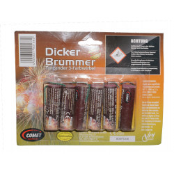 6 Comet Dicker Brummer als Bodenwirbel
