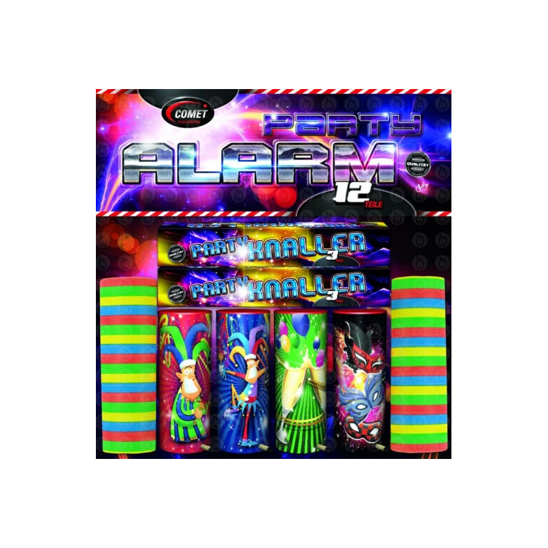 Tischfeuerwerk Set Party Alarm