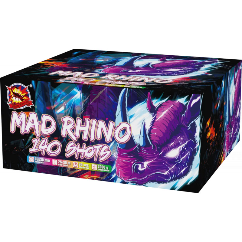 SRPYRO Mad Rhino Silvester Feuerwerk Verbund