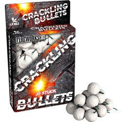 Jugendfeuerwerk 35 Ckackling Bullets oder Cracklingbälle