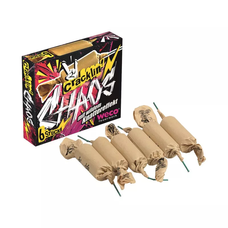 Weco Crackling Chaos 6 Stück