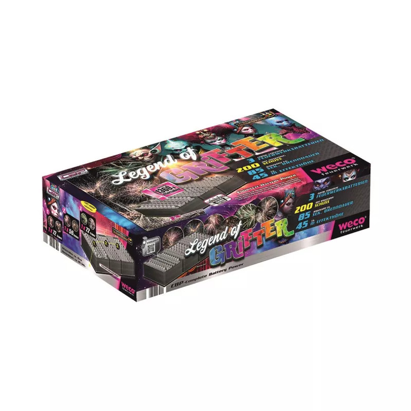 Weco Silvester Feuerwerk Verbund Legend of Grifter