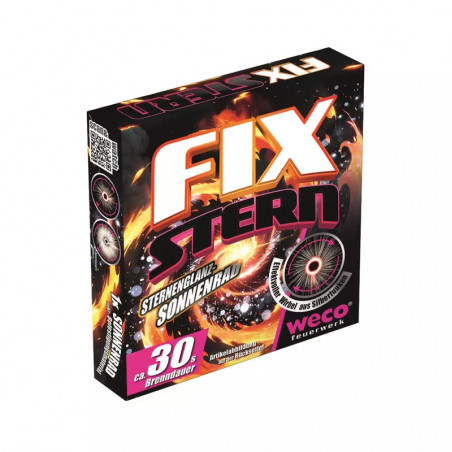 Feuerwerk Fixstern Sonne von Weco