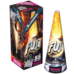 Weco Feuerwerk Fuji XXL Goldvulkan