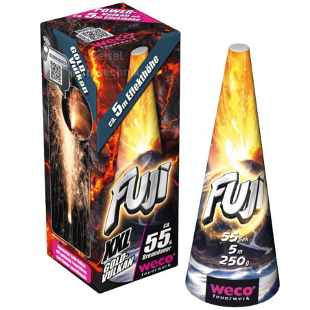 Weco Feuerwerk Fuji XXL Goldvulkan