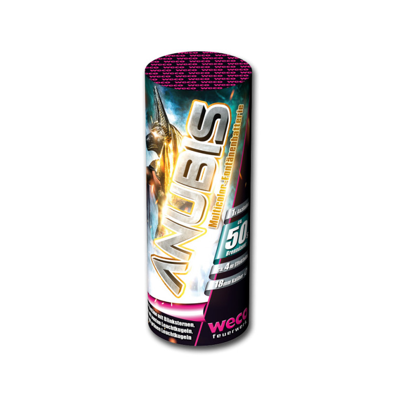 Anubis Weco Feuerwerk Fontäne