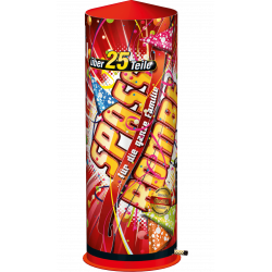 Mega Party Tischbombe als Tischfeuerwerk Spass Bombe