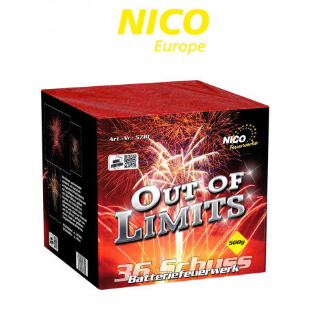 Nico Out of Limits Feuerwerk Batterie - Klassiker feuerwerksbatterie berlin kaufen werksverkauf silvester