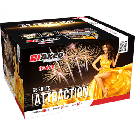 Riakeo Attraction Feuerwerk Verbund Batterie von Lesli