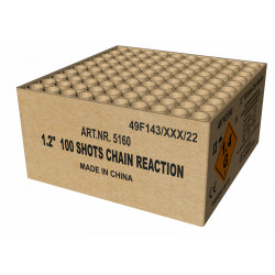 1.2" Chain Reaction Broekhoff Magnum Feuerwerk Verbund