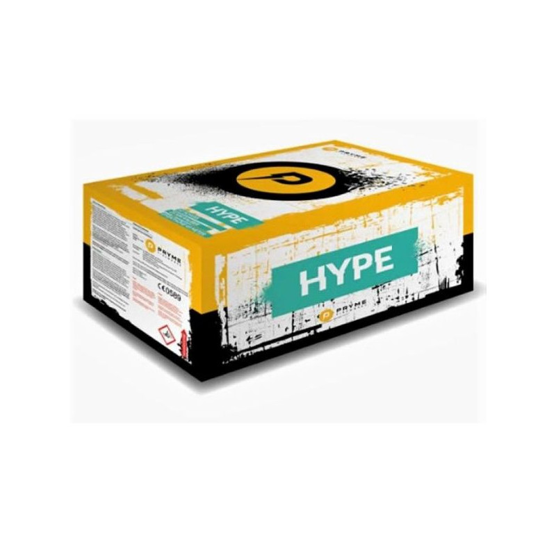 Hype von Pyroprodukt Feuerwerk Verbund