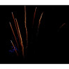 Pyrotrade Feuerwerk Single Row Gold Rain to Blue Comet with Blue mine zipper Feuerwerksbatterie berlin kaufen werksverkauf