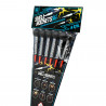 6 Shellrockets Cal. 38 mm Raketen der Marke Argento von Funke