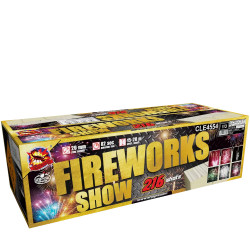 SRPYRO firewors Show 216 Silvester Feuerwerk Verbund