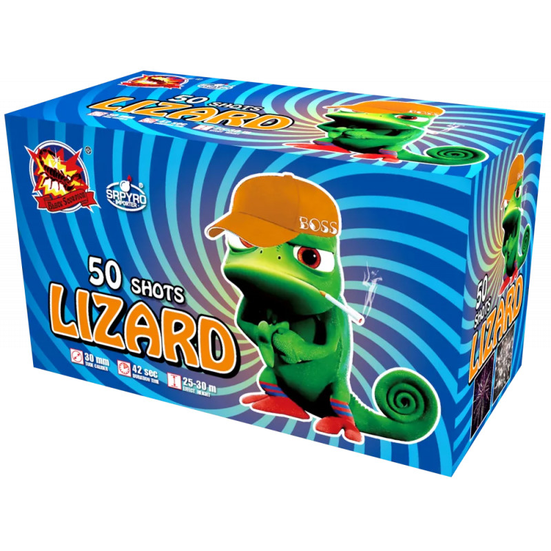 SRPYRO Lizard Silvester Feuerwerk Verbund