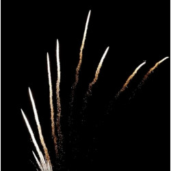Pyrotrade Feuerwerk Single Row Brocade Crown Comet Zipper Feuerwerksbatterie berlin kaufen werksverkauf
