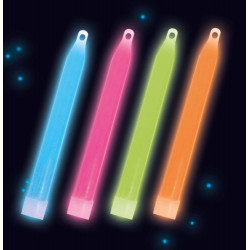 Neon Knicklicht 15 cm Anhänger mit Band in verschiedenen Farben