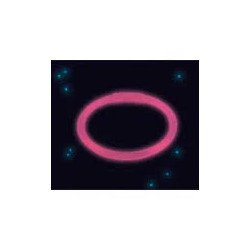 Neon Knicklicht Armband pink