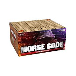 Morse Code Silvester Feuerwerk Code S Verbund von Lesli