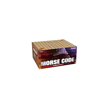 Morse Code Silvester Feuerwerk Code S Verbund von Lesli