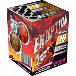 Eruption Weco Feuerwerk Batterie Elysium
