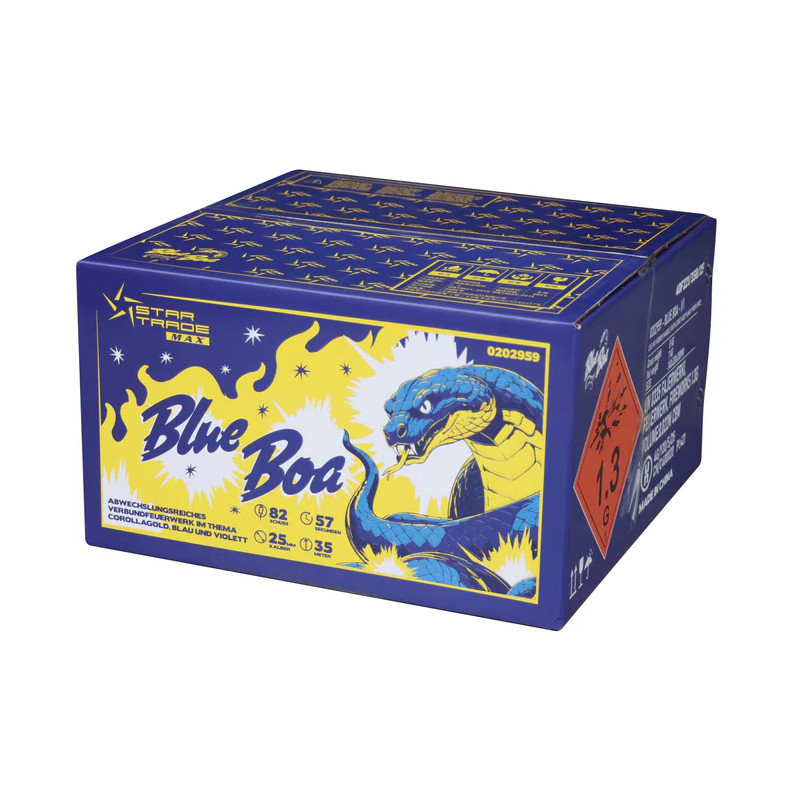 Blue Boa Feuerwerk Verbund von Startrade