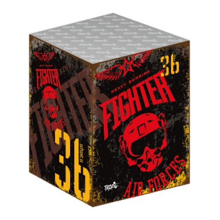 Tropic Black Fighter Slvester Feuerwerk Batterie