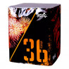 Tropic Black Fighter Slvester Feuerwerk Batterie