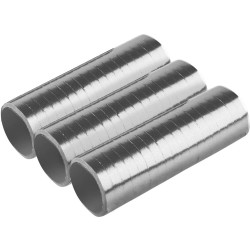 3er Party Luftschlangen metallic silber Berlin kaufen