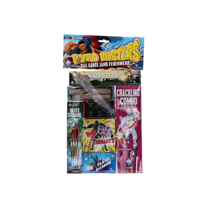 Feuerwerk jugendfrei Sortiment Pyro Busters