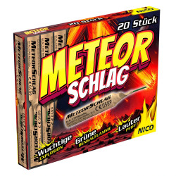 20 er Feuerwerk Meteor Knaller von Nico Meteorschlag