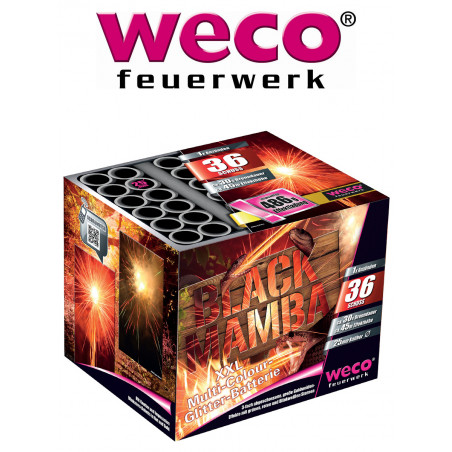 Weco Black Mamba Feuerwerk Batterie Feuerwerksbatterie Berlin kaufen Werksverkauf Silvester Schöneberg Kreuzberg Steglitz Zehlen