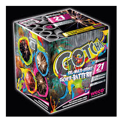 Silvester Feuerwerk XXL Batterie Gotcha von Weco