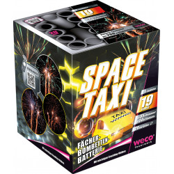 Silvester Feuerwerk Space Taxi von Weco