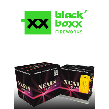 Blackboxx Silvester Feuerwerk Batterie Schwarze Nexus feuerwerksbatterie berlin kaufen werksverkauf silvester black box boxx sor