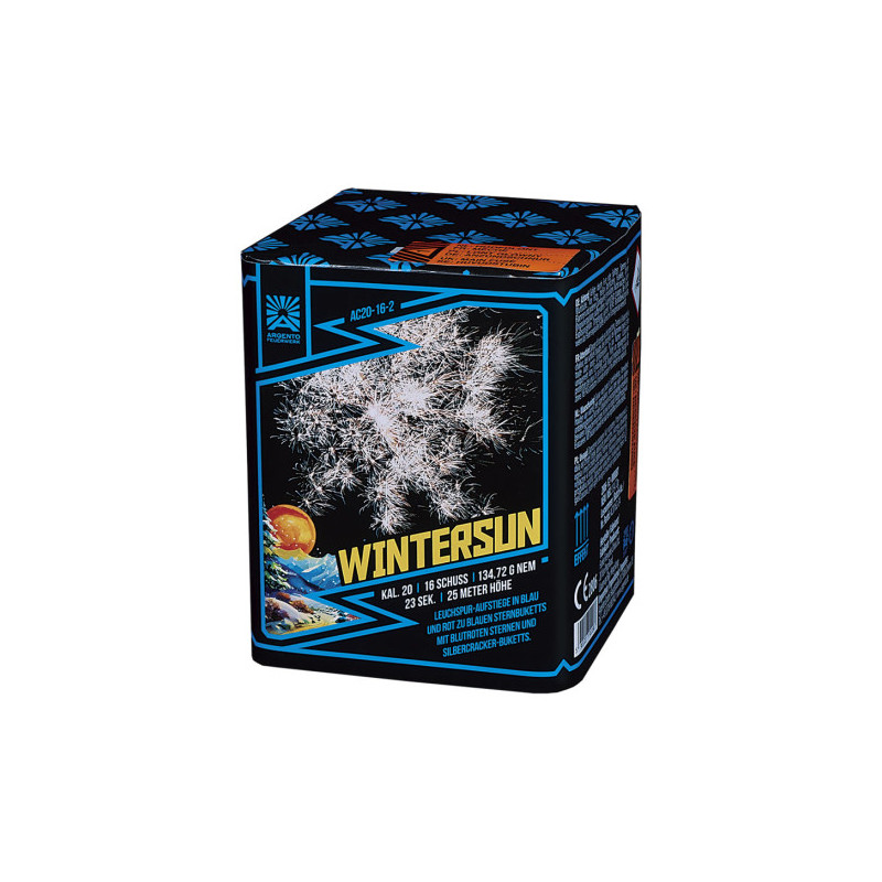 Funke Argento Wintersun Feuerwerk Batterie Feuerwerksbatterie Berlin kaufen Werksverkauf Silvester Schöneberg Kreuzberg Steglitz