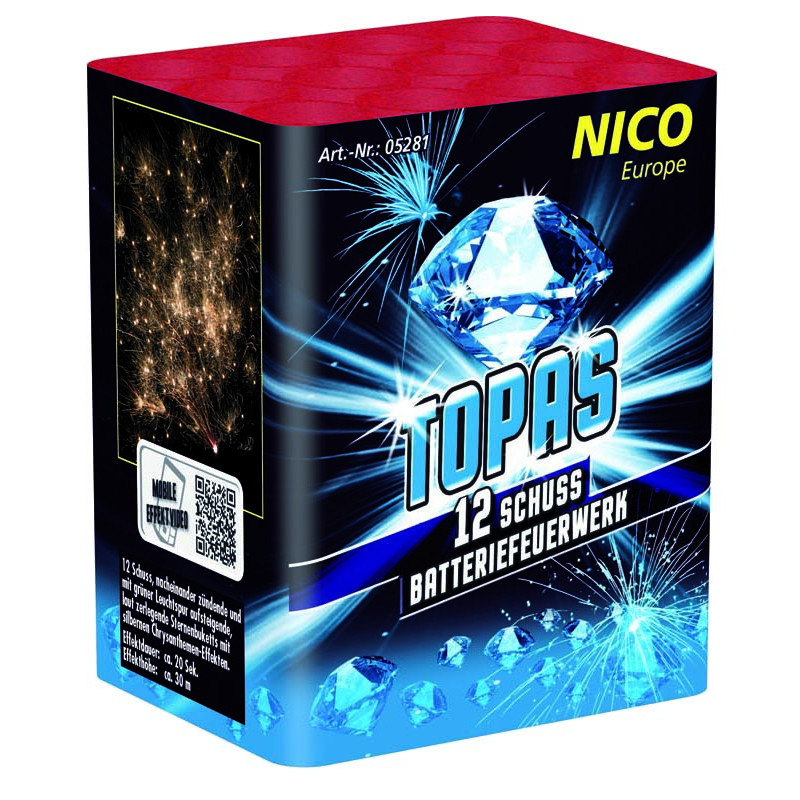 Nico Topas Feuerwerk Batterie Feuerwerksbatterie Berlin kaufen Werksverkauf Silvester Schöneberg Kreuzberg Steglitz Zehlendorf