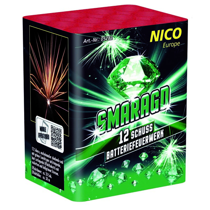 Nico Smaragd Feuerwerk Batterie Feuerwerksbatterie Berlin kaufen Werksverkauf Silvester Schöneberg Kreuzberg Steglitz Zehlendorf